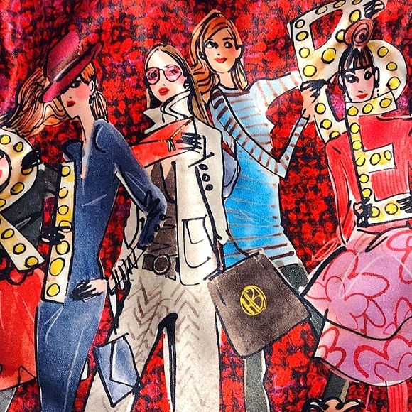 Rare Henri Bendel Izak  Girls in Lights Shopper Tote - Picture 2 of 16